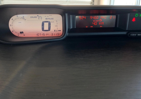 Citroen C3 Picasso cena 23999 przebieg: 107000, rok produkcji 2012 z Kostrzyn małe 92